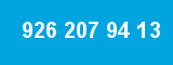 926 207 94 13 926 207 94 13